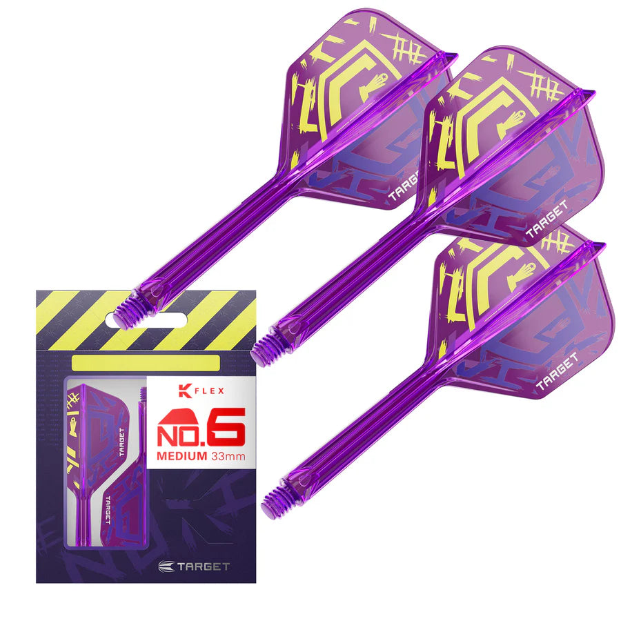 Luke Littler World Champion K-Flex One Piece Dart Flights by Target