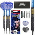 Josh Rock Brass Soft Tip Darts by Target 18g