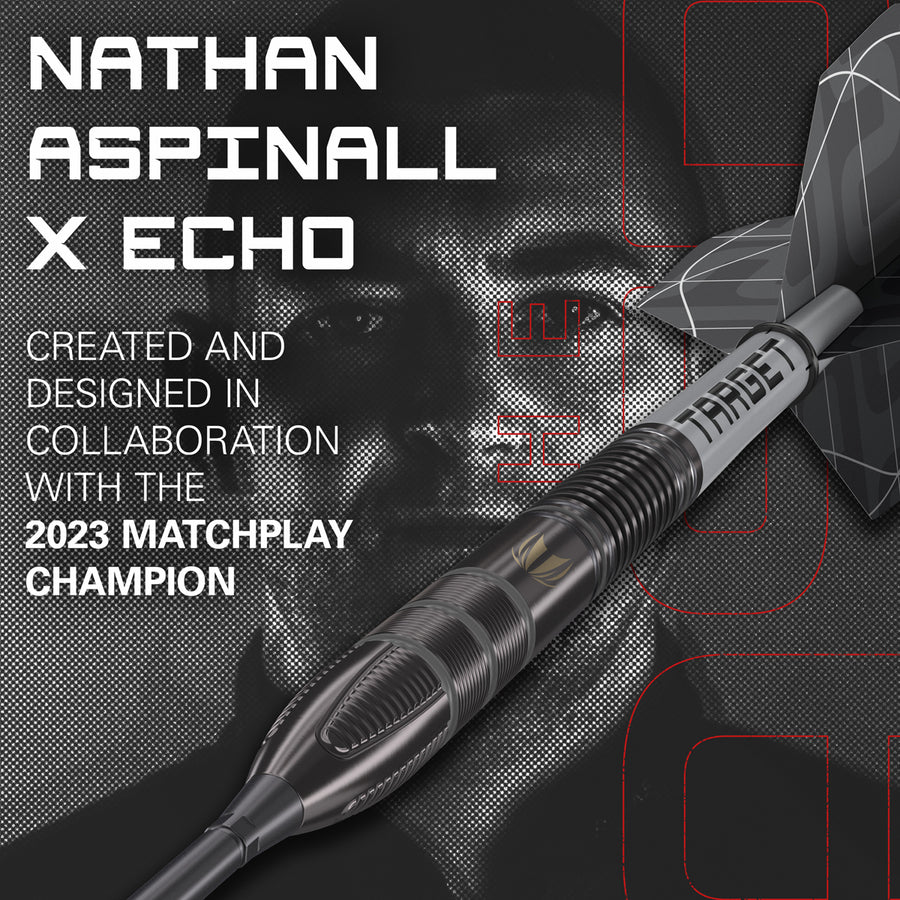 Aspinall x Echo 90% Tungsten SP Steel Tip Darts by Target