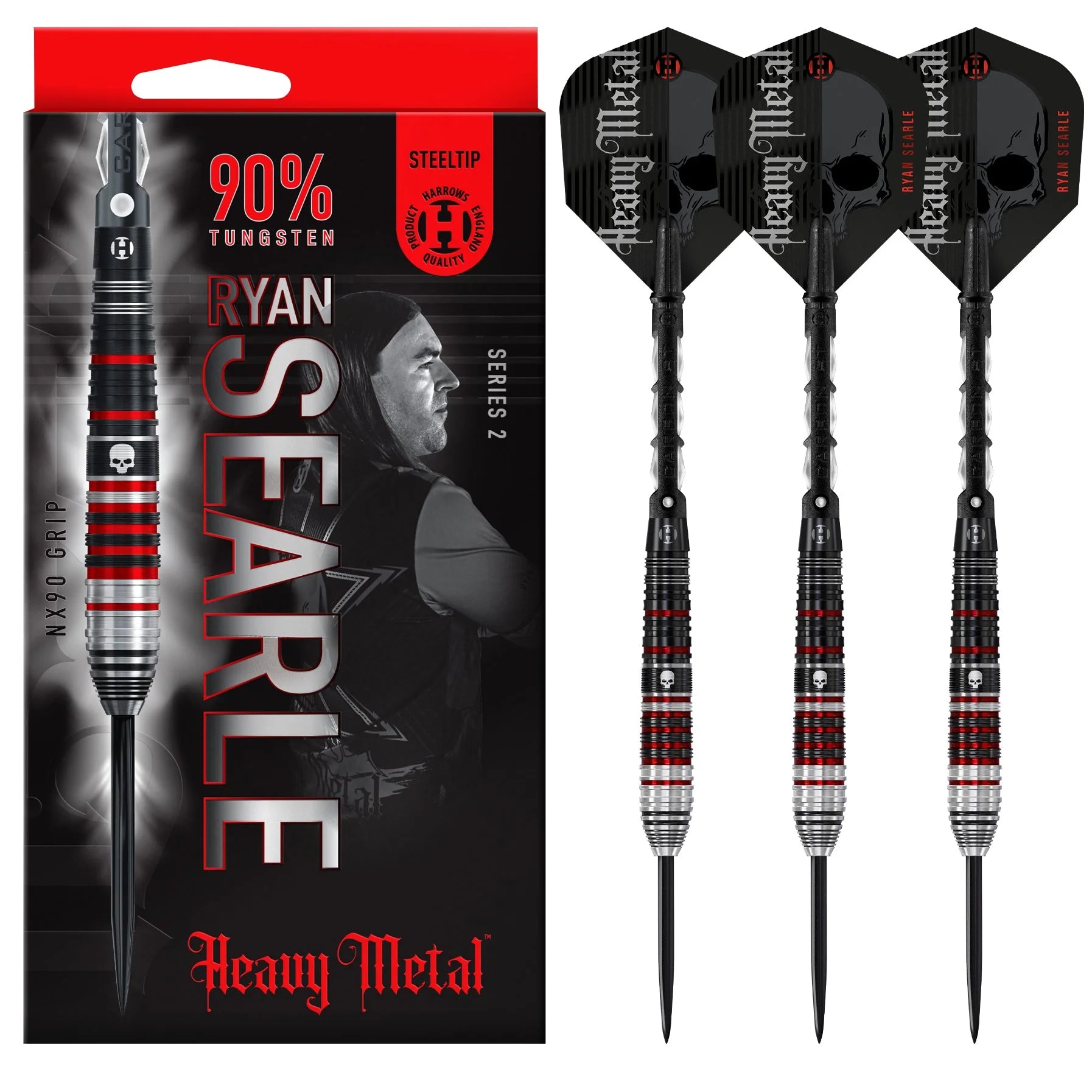 Harrow Ryan Searle 90% Series 2 Steel Tip Darts