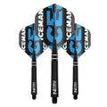Flight & Shaft Combo - Iceman Blue