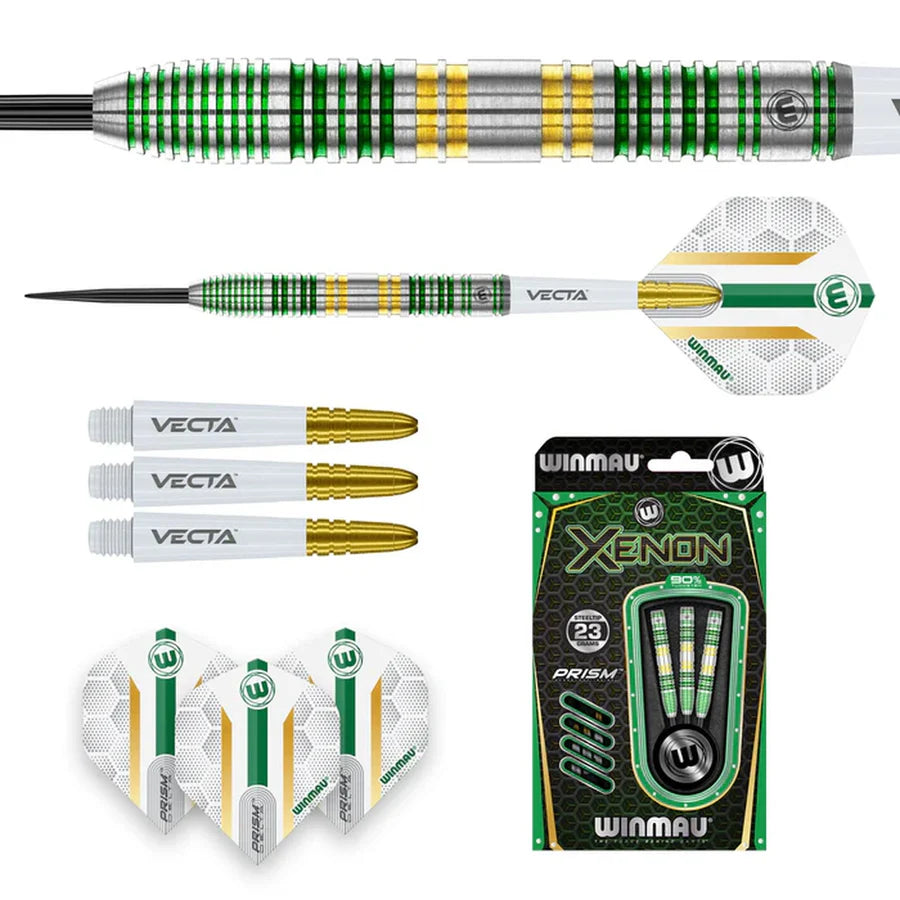 Xenon 90% Tungsten Steel Tip Darts by Winmau